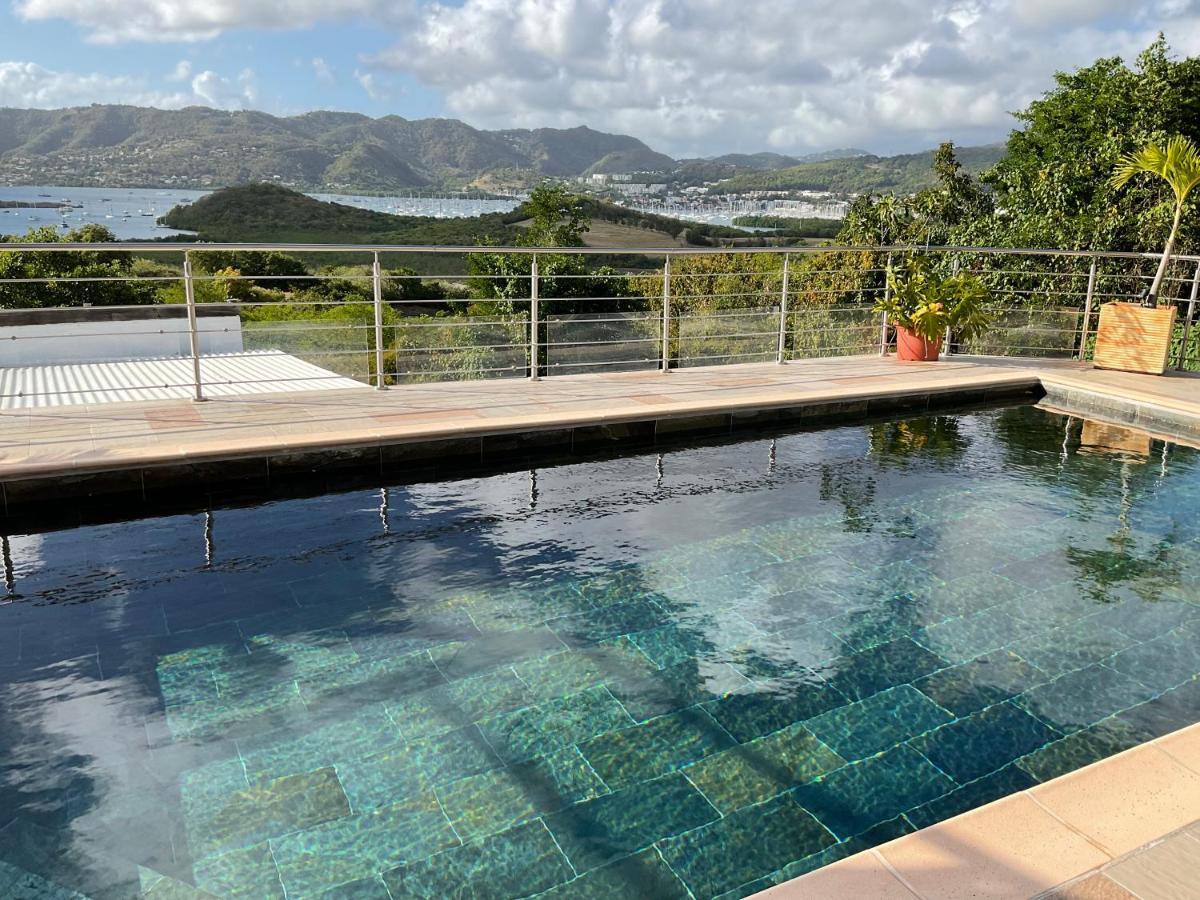 Bas De Villa Piscine Petit Versailles Sainte Anne Luaran gambar
