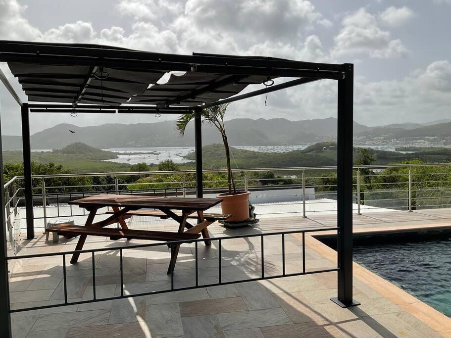 Bas De Villa Piscine Petit Versailles Sainte Anne Luaran gambar